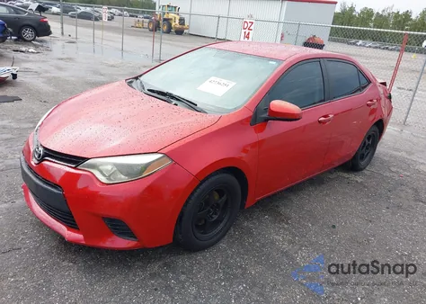 2014 Toyota Corolla Le from USA, damaged, VIN 2T1BURHE9EC063158
